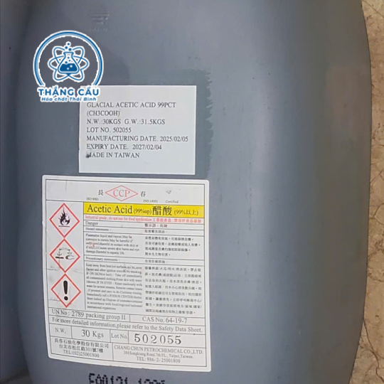 AXIT ACETIC XÁM – TRUNG HÒA KIỀM SAU NHUỘM