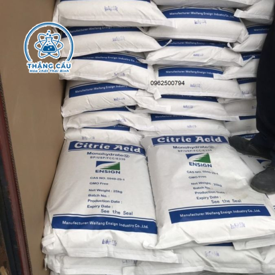 AXIT CITRIC – ỔN ĐỊNH PH MÀU NHUỘM