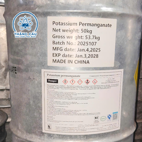 THUỐC TÍM (POTASSIUM PERMANGANATE – KMnO₄) Khử Khuẩn