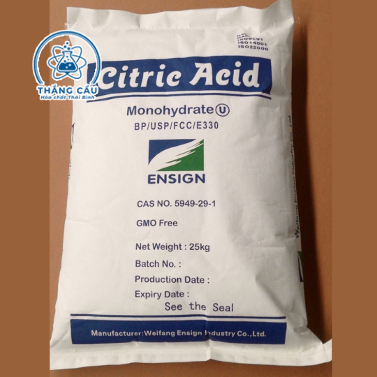 AXIT CITRIC – ỔN ĐỊNH PH MÀU NHUỘM