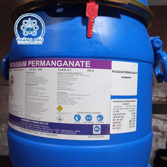 THUỐC TÍM – XỬ LÝ MÙI