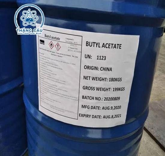 BUTYL ACETATE – DUNG MÔI CHO KẸO, SƠN GỖ
